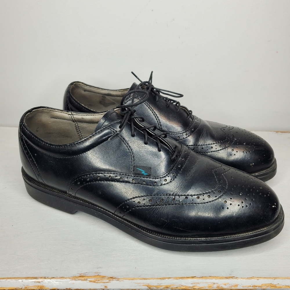 Red Wings Shoes Black Oxford Work Shoes Size 9EE